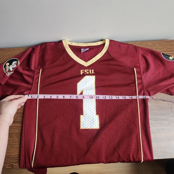 NCAA Florida State Seminoles Football Jersey Size L 12/14 - Picture 5 of 6